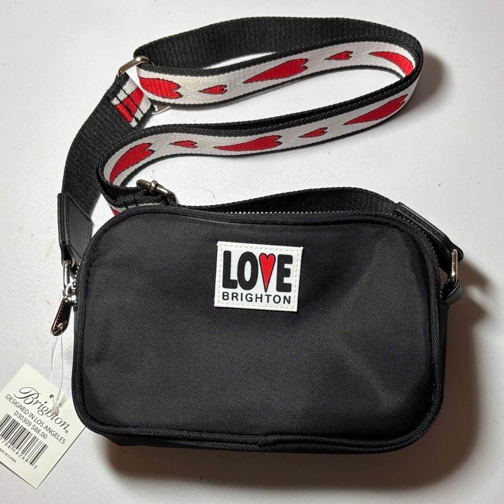 Brighton Love Essentials Crossbody Bag with adjustable Strap